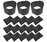 BESTonZON Brazaletes de Luto Negros Suaves para Funerales 20 Unidades sin Texto Conmemorativos Funerarios para Ceremonia y Recuerdo Brazaletes de Memoria