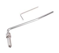 BESTonZON Brazo De Trémolo Doble Palanca De Vibrato Barra De Vibrato (plateada) Para Guitarra Eléctrica