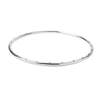 BESTonZON Bridas de Tensión para Banjo de 11 Pulgadas para Guitarra Violín Ukelele Mandolina Aro de Hierro Ha203 Color Plateado