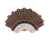 BESTonZON Broche de Aleación para Camisa, Insignia Esmaltada Decorativa, Pin Ligero y Duradero, Accesorio de Moda para Fiesta, Reunión y Ropa Casual Femenina