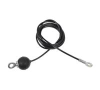 BESTonZON Cable de Acero para Gimnasio, Accesorio Fitness DIY para Poleas | PU y Alambre de Acero, Uso en Casa y Máquinas de Cable, Compatible Poleas y Mosquetones