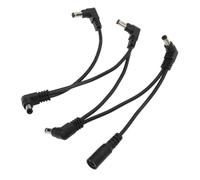 BESTonZON Cable de Alimentación para Pedal de Guitarra Cable Profesional para Efectos para Escenario para Efectos Compatible Enchufe Inglés