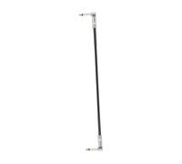 BESTonZON Cable Patch para Guitarra Eléctrica Pedal Efecto Audio Instrumento Flexible bajo Ruido PVC Cobre Negro