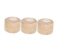 BESTonZON Caja De 3 Piezas Caja Conmemorativa De Lanugo Registro Recuerdo De Mechón De Pelo Primer Corte De Cabello Titular Primeros Certificados De Corte De Pelo Equipo De Madera