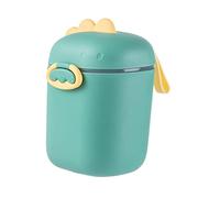 BESTonZON Caja De Leche En Polvo De Alimentos Cartones De Leche Envase Recipientes De Fórmula Para Viajes Taza Con Pajita Leche Reutilizable Páginas Green