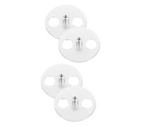 BESTonZON Caja De Música De 4 Piezas Cubiertas De Puerto De Chasis Mango De Gato De Piso Sordinas De Trompeta Estuches De Clarinete Juguete De Peluche Coleteros Para El Pelo De Perro
