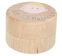 BESTonZON Caja De Recuerdos Para Primer Corte De Pelo Del Ñiño Madera Natural Niños Niñas Habitación Infantil Obsequio Baby Shower 1 Unidad Almacenamiento Seguro