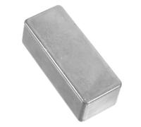 BESTonZON Caja ,, Recinto Del Pedal De Efectos Pedalera De Guitarra Organizador De Pisadas De Aluminio Estuche Para Pedales De Guitarra Aleación De Aluminio Silver