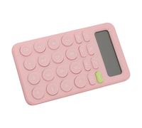 BESTonZON Calculadora Pequeña Escolar de 8 Dígitos Mini Calculadora de Plástico Rosa para Estudio y Oficina Material Escolar para Estudiantes Portátil y Práctica