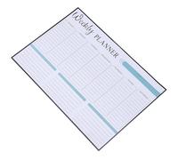 BESTonZON Calendario Magnético Semanal Borrable con Nano Recubrimiento Pegatina Planificador para Nevera Organizador de Horarios y Mensajes para Hogar y Oficina