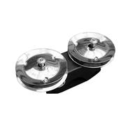 BESTonZON Campanas Musicales Juguete De Campana De Dedo Práctica Anillo De Madera Excelente