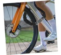 BESTonZON Candado de Cadena para Bicicleta Resistente con Combinación y Llave Acero y Aleación de Aluminio Seguro Antirrobo para Ciclismo Portátil y Duradero Compatible con Motos y Scooters