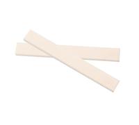 BESTonZON Cejuela De Guitarra De Hueso Blanco 80x11x3mm Sillín De Hueso Para Guitarra Acústica Clásica Banjo y Ukelele Excelente Entonación y Claridad