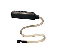 BESTonZON Centro Divisor del Cubo del Ventilador de refrigeración concentrador de Ventilador Suministro de computadora de Oficina Chasis Accesorios 4 Pines Cobre