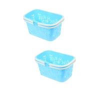 BESTonZON Cesta De Frutas De 4 Piezas Cesta De Comida Simulada Cestas Para Niños Cesta De La Compra De Juguetes Decoración Del Hogar Frutas Verduras Cesta De La Compra Cesta De