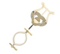 BESTonZON Clips de Música de Marcha para Clarinete Abrazadera Metálica para Lira de Clarinete Soporte Portátil y Seguro para Partituras para Practicar y Ensayos de Banda de Marcha