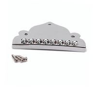 BESTonZON Cordal Para Mandolina Cuerdas Cromado Con Tornillos Recambio Mandolina y Guitarra Soporte De Cuerdas Resistente y Decorativo