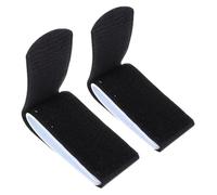 BESTonZON Correas de Fijación para Snowboard y Trineo 2 Piezas Negras 38X450 MM Cinta Adhesiva Ajustable de Nylon Resistente para Transporte y Sujeción Segura en Deportes de Invierno