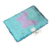 BESTonZON Cuaderno con Lentejuelas Reversibles Diario Decorativo para Niñas Libreta Adorable con Tapa Plástica Cuadernos de Escritura Divertida y Planificación para Regalos y Uso Escolar