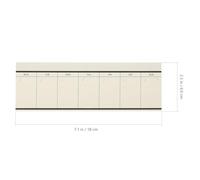 BESTonZON Cuaderno de Notas Semanal Desprendible 200 Hojas, Planificador Diario para Oficina y Estudiantes, Cuaderno de Planificación Semanal Práctico y Portátil para Organización Personal