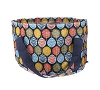 BESTonZON Cubeta Plegable Portátil para Viaje Cubo Multifuncional con Doble Asa para Lavado y Lavado de Pies Resistente y para Camping Picnic y Emergencias