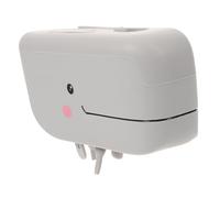 BESTonZON Cubierta Protectora De Silicona Para Grifo De Bañera De Niño, Diseño De Cetáceo Gris, Protección Anticolisión Segura, Adecuada Para Baño Infantil