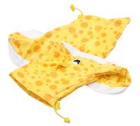 BESTonZON Cubrezapatos Impermeables Gruesos Antideslizantes para Protector de Calzado para Lluvia con Diseño de Ciervo Amarillo Talla S Reutilizables y Portátiles para Uso Diario al Aire