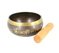BESTonZON cuenco tibetano cuenco budista Cuenco curativo tibetano cuenco espiritual de canto yoga canto arco cuenco zen Cuenco de tibetano cuencos De madera