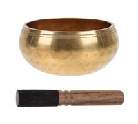 BESTonZON Cuencos Cantores de Cobre para y Relajación Juego Palillo Diámetro para Yoga y Decoración