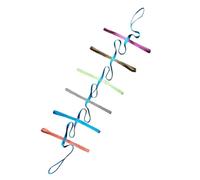 BESTonZON Cuerda de Seguridad para Pequeños de Guardería Correa Antipérdida Ajustable Azul de 38Mm X 25Mm con Asas Suaves Adecuado para Paseos al Aire Libre y Actividades Grupales