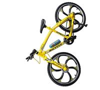 BESTonZON De Bicicleta Aleación para Decoración De y Juguete Simulador De Ciclo De