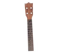 BESTonZON diapasón del mástil ukelele reemplazo de cuello de guitarra Accesorios de ukulele Kit de bricolaje de ukulele diapasón práctico diapasón duradero Simple Componente herramienta
