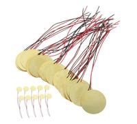 BESTonZON Discos Piezoeléctricos de Cobre 40 Sonido Fuerte y Estable Fácil de Instalar para Guitarra Acústica y Batería Perfectos para Disparadores de Batería y Pickups Acústicos