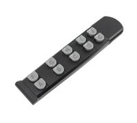 BESTonZON Ejercitador de Dedos para Guitarra de Plástico ABS Negro Fortalecedor Compacto y Portátil para Práctica y Entrenamiento de Digitación Adecuado para Principiantes y Mejora de