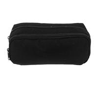 BESTonZON Estuche para Lápices de Doble Capa con Cremallera Gran Capacidad Tela Oxford Resistente Organizador Escolar Portátil para Estudiantes Bolsa para Bolígrafos y Útiles de