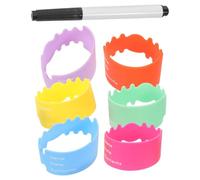 BESTonZON Etiqueta Para Biberón Funda Para Taza Biberones Fundas De Silicona Para Biberones Para Biberón