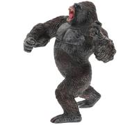 BESTonZON Figura De Animal Simulada Gorila para Niños Tamaño Pequeño De Plástico Rígido Color Natural Modelo De Simulación Educativo Uso Decorativo y Juego Individual