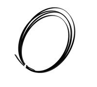 BESTonZON Filetes Para Guitarra De Abs Negro Tiras Decorativas Para Reparación y Bricolaje De Guitarras Acústicas Accesorio Luthier Diy Pack 2 Piezas Protección De Bordes Ukelele y Banjo