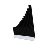 BESTonZON Flauta De Pan De Unidades Instrumento Musical Escolar Para Material Duradero y Ecológico