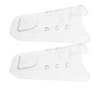 BESTonZON Fundas de Limpiar de Diseño Peluquería en Zapatos Transparentes y Anti Fragmentos de Cabello, Material Plástico Resistente Fácil Ideales Cortes de Pelo Casa