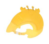 BESTonZON Gorro De Baño Ajustable Para Bebés y Niño Niña Protector De Ojos De Diseño De Cangrejo Gorra De Ducha Para Lavado De Cabello Para Bebés y Niño Niña Pequeños