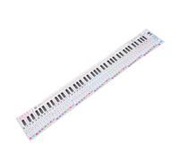 BESTonZON Guía Práctica Enrollable para Piano de 88 Teclas, Tabla Didáctica de Teclado Portátil, Documento de Simulación para Principiantes de Piano, Ayuda para Aprendizaje y Práctica