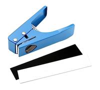BESTonZON Herramienta de Corte de Púas de Guitarra Diy, Cuchilla de Metal para Personalizar, Obsequio Creativo para Amantes del Arte Sonoro