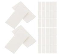BESTonZON Inserto Absorbente antivaho para cámara Deportiva y Lentes, 10 Piezas de algodón Blanco, Ideal para Surf y Actividades al Aire Libre