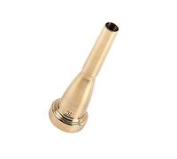 BESTonZON Instrumento De Latón Equipo Trompeta Chapado En Oro Forma De 7C Trompeta Material Metálico Chapado En Oro 7C Accesorios De Trompeta Instrumento Musical Dorado
