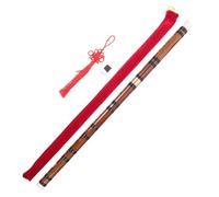 BESTonZON Instrumento De Viento Flauta De Bambú Chino Para Adultos y Flauta Portátil De Introducción Tono c Para Principiantes y Estudiantes