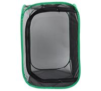 BESTonZON Jaula de Red Cuadrada Plegable para Mariposas e Insectos 40x40x60 cm, Invernadero con Borde Verde para observación y cría, Caja Multifuncional para experimentos Infantiles