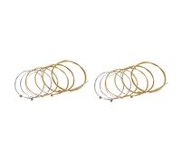 BESTonZON Juego 12 Piezas guitarra acoustic guitar strings balada las cuerdas