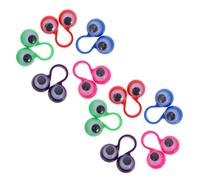 BESTonZON Juego De 10 Marionetas De Dedo con Forma De Ojo Anillos De Globo Ocular Móviles para Niños Marionetas De Dedo con Ojos Saltones para De Fiesta Divertido Juguete Educativo