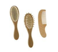 BESTonZON Juego De 3 Cepillos De Lana Cepillo De Limpieza Para Estropajos Cepillo De Pelo Para De Lana Para Cepillo De Lana Para Recién Nacido Cepillo De Baño De